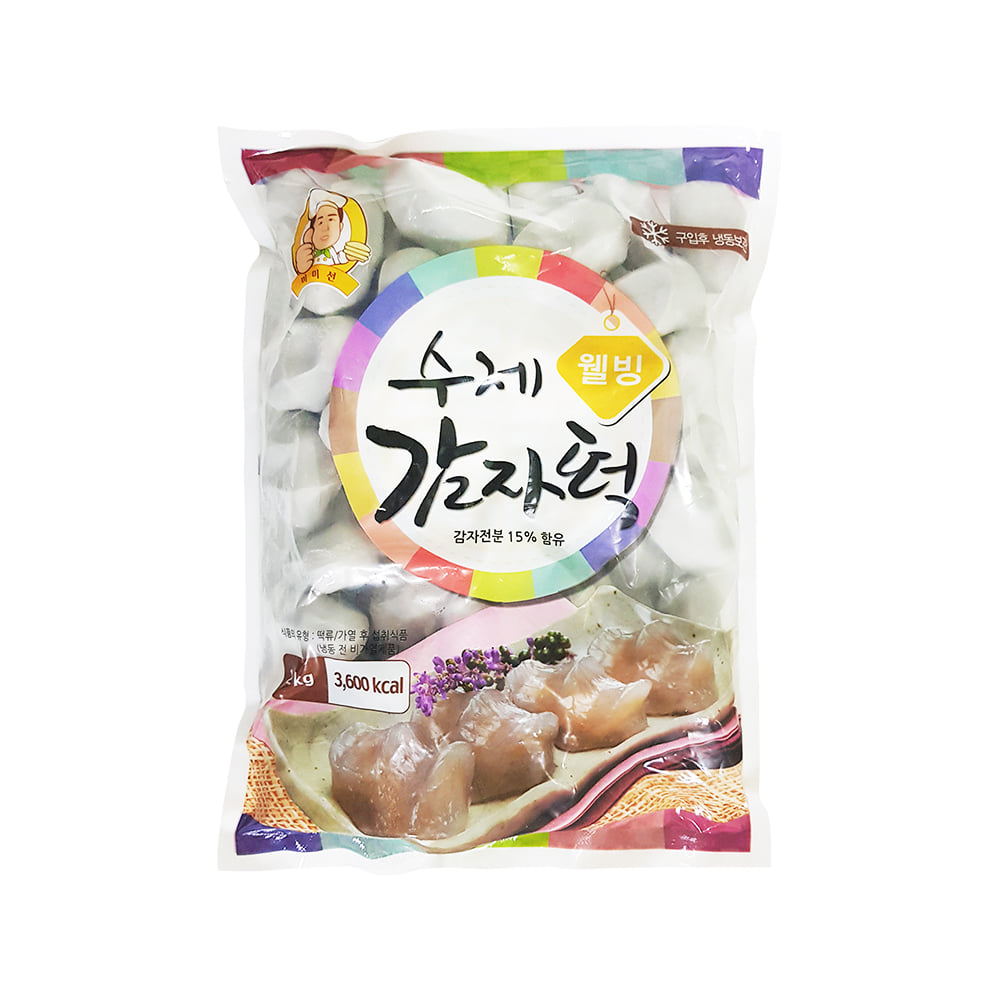 [미미선식품] 바우네 웰빙 수제 감자떡 2kg