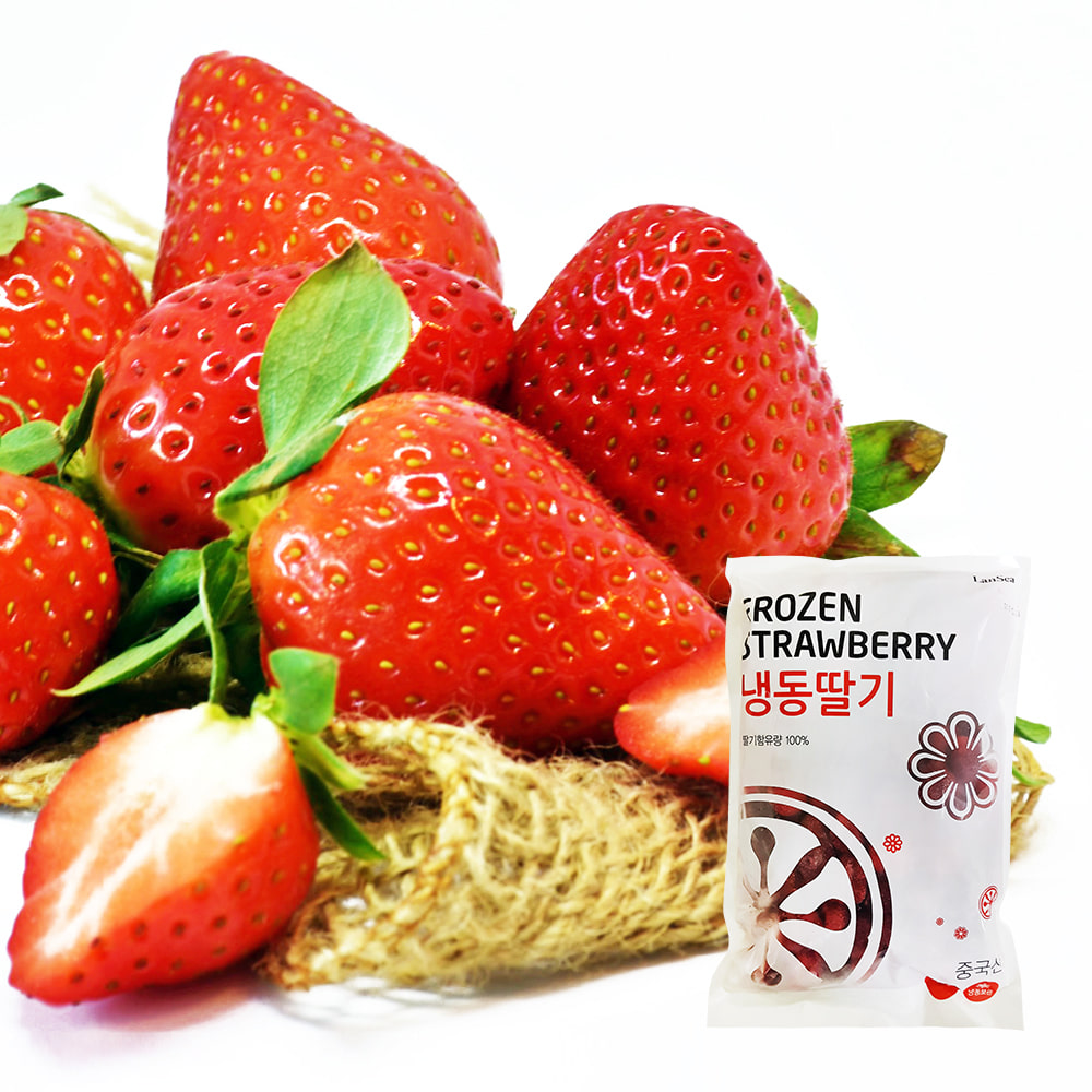 [랜시푸드] 냉동 딸기 1kg